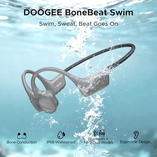 Open-Ear Bone Conduction Headphones for Swimming, IP68 Waterproof, 32G MP3 - image 2