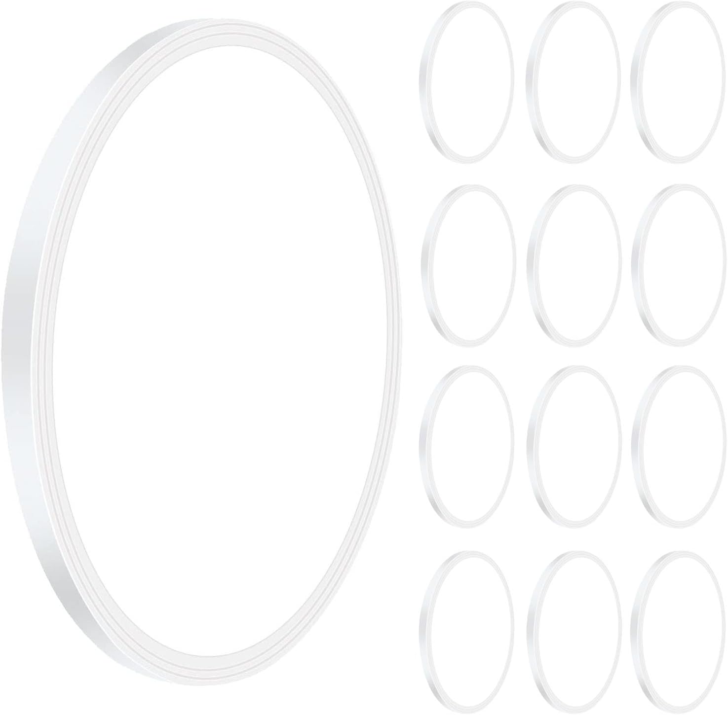 12Pack 3200LM LED Ceiling Light Fixture,White Slim 28W Thin Round Flush