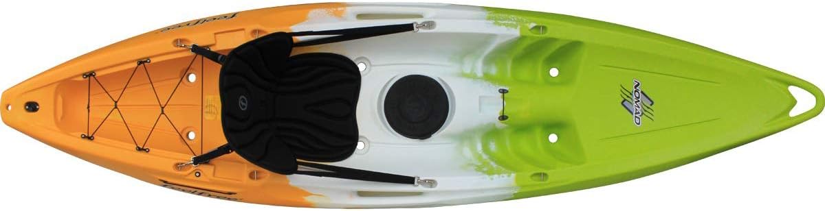Feelfree-Nomad Single Sit On Kayak With Wheel- OSFA- Melon (Lime/White/Sunrise)
