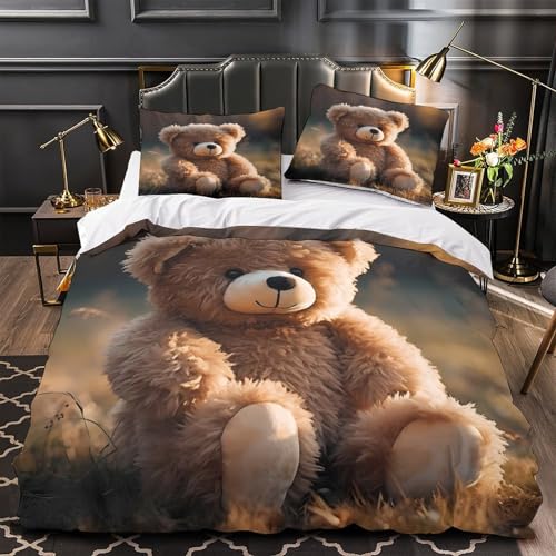 Housse de couette sushis imprimé 3D en microfibre durable haute densité - 2