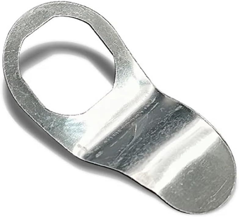 Cam Lock Cylindrical Lock Plastic Small Handle Distribution Box Lock Accessories Industrial Cylindrical Lock Small Pull Ring 1Pcs(Stainless Steel)