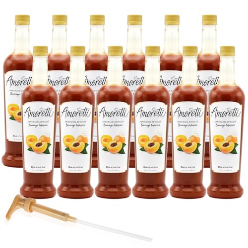 image for Amoretti - Armenian Apricot Beverage Infusion, 94 Servings Per Bottle 