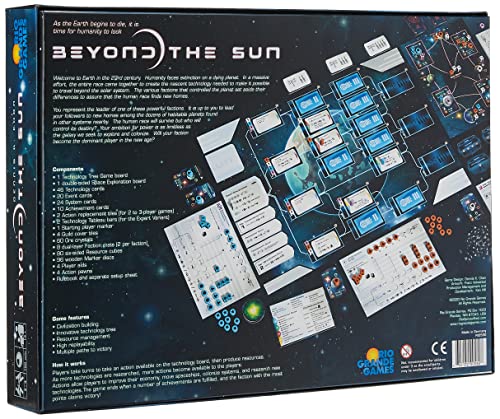 Beyond The Sun, juego de mesa estratégico para 2-4 jugadores miniatura 3