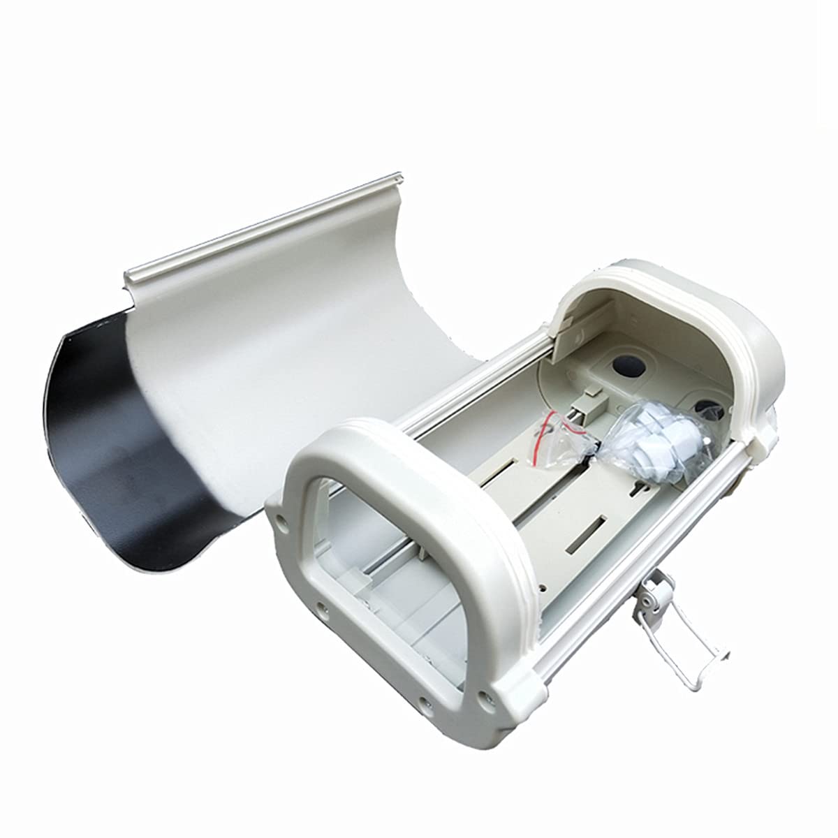 CCTV Security Housing Aluminum Indoor Outdoor Camera Box Weatherproof Junction Box Shell for CCTV Heavy Duty Surveillance Camera Wall Mounting Bracket