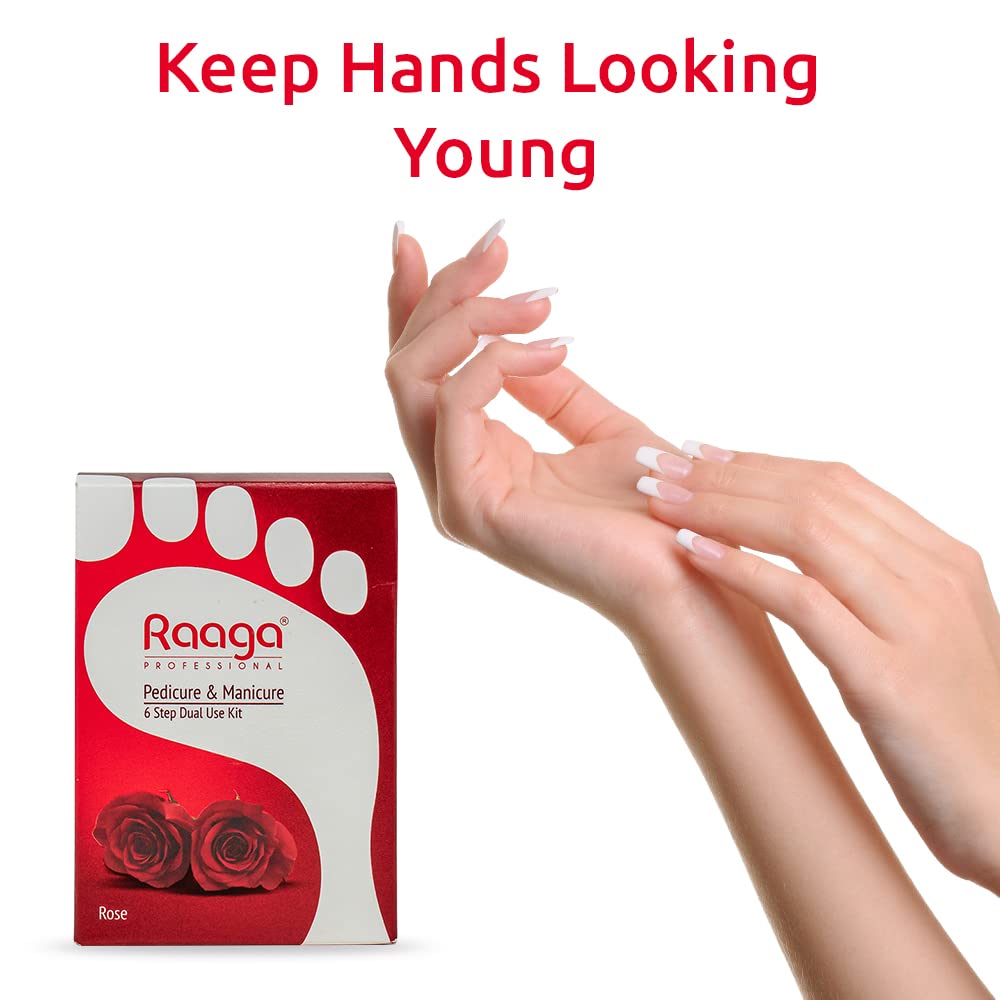 Raaga Professional Manicure Pedicure Rose 12 Sachets 63 g - Image 3 thumbnail