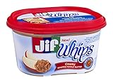 Jif Whips Creamy Whipped Peanut Butter 15OZ (Pack of 12)