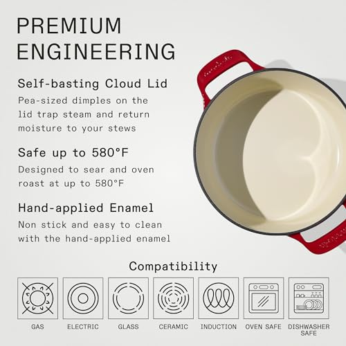 Made In 5.5-Quart Dutch Oven Red thumbnail 4