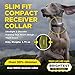 Dogtra ARC-X E-Collar for Dog Training - 3/4 Mile Range, for Dogs 15 lbs+, Slim Design, IPX9K Waterproof, 100 Stimulation Levels, Vibration, Tone, Rechargeable - Dog Owners and Professional Trainers