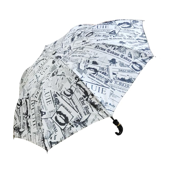 19 Avenger 2-Fold Umbrella for Men & Women | Stylish Printed Design | Compact 18-Inch Length | 210T Polyester Silver Coated Fabric | Strong Iron Frame | Plastic Handle | Made in India-image-14