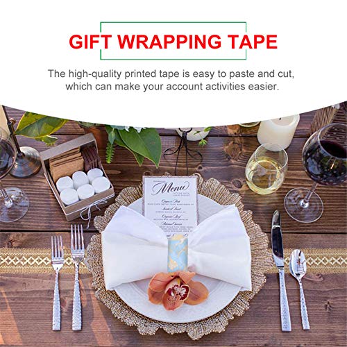 ARTIBETTER 20 rolos de fita adesiva washi para scrapbook, fita decorativa para artesanato, fitas de