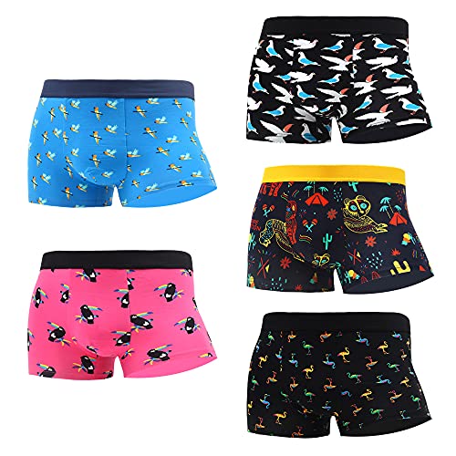 MAKABO Boxers Homme Multipack Coloré Nouveauté Folle Caleçon Boxeur pour Homme Cover