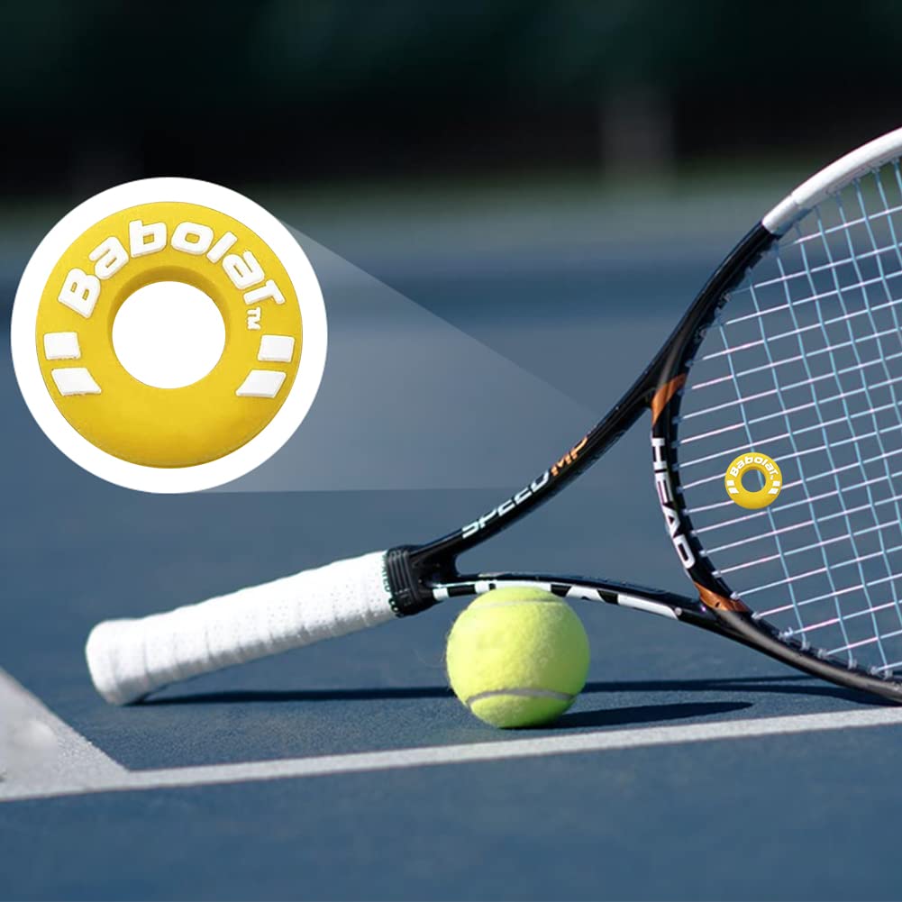 Lot De 6 Amortisseurs De Vibrations Pour Raquette De Tennis - Silicone, Motif Drapeau National