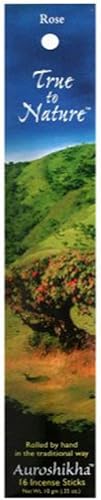 Auroshikha Velas e incienso, rosa Surya, 0.35 oz