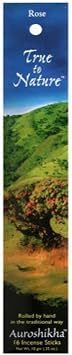 Auroshikha Candles and Incense, Surya Rose, 10 Gram
