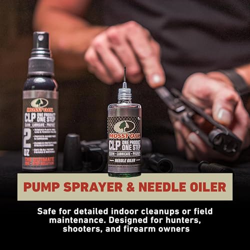 CLENZOIL MOSSY OAK CLP Gun Cleaning Oil | All-in-One Cleaner, Lubricant & Protectant | One-Step Gun Oil