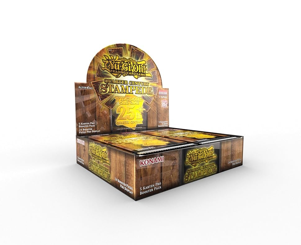 Yu-Gi-Oh! TRADING CARD GAME Quater Century Stampede – Display - 1. Auflage - Deutsche Ausgabe – Bild 3