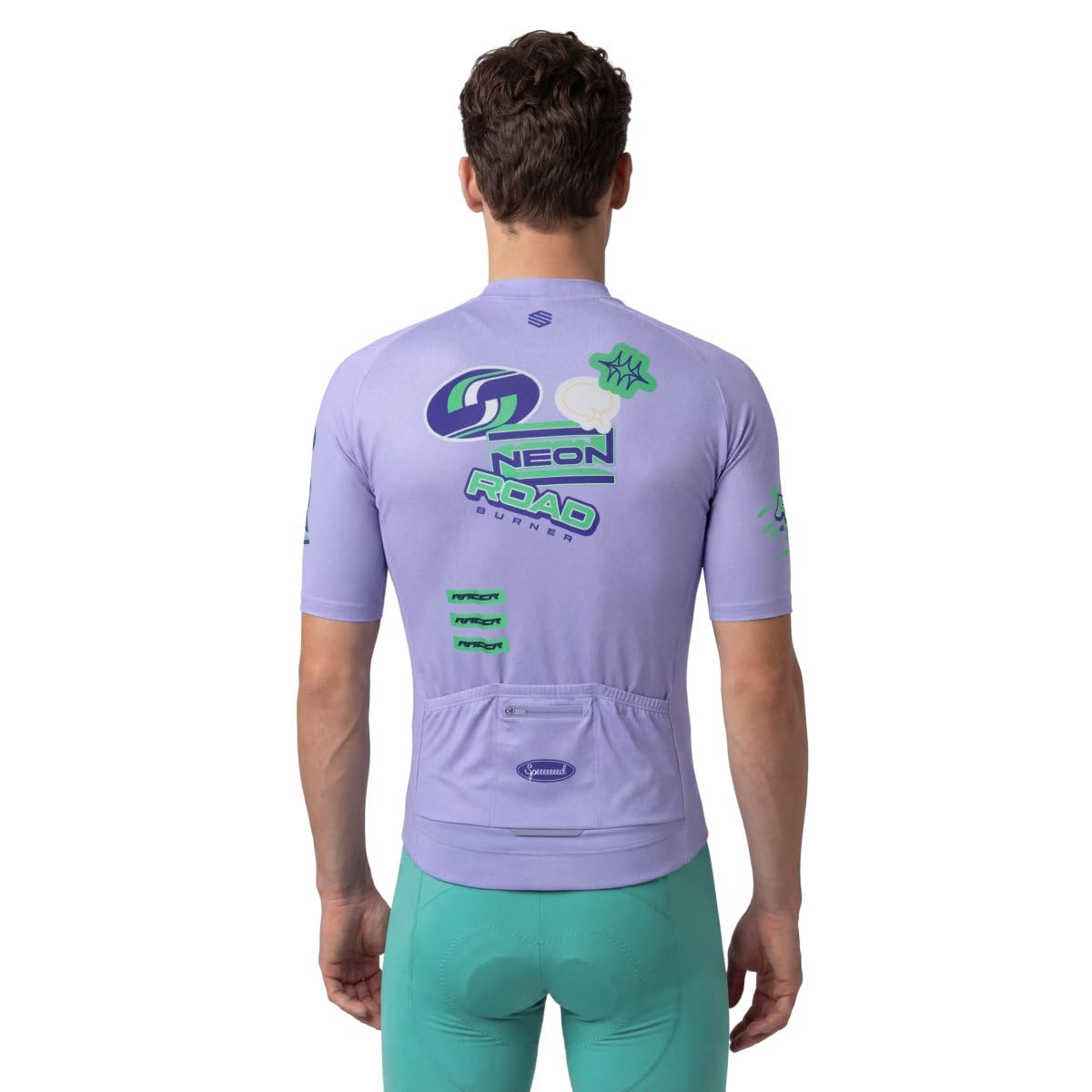 SIROKO Maillot Ciclismo Mesh Manga Corta M8 NRC Purple Morado