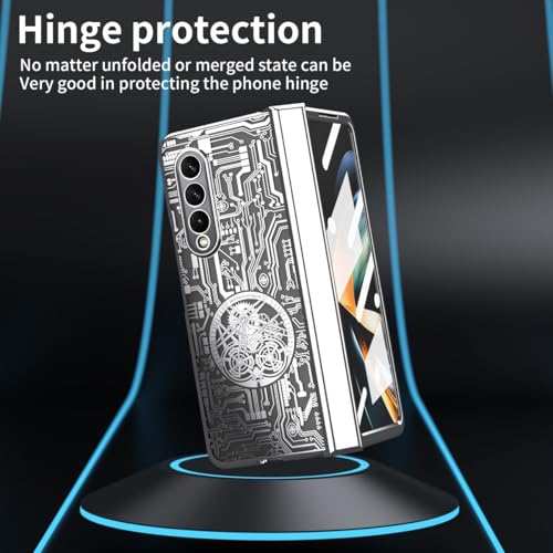 Coque Samsung Galaxy Z Fold 3 antichoc fine polycarbonate argent robuste - 3