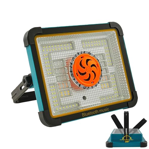 Luz LED para luces de campamento solares al aire libre,Luces de viaje musicales LED externos - Iluminación de patio, lámpara de patio portátil para mochileros, hogar, patios, senderismo