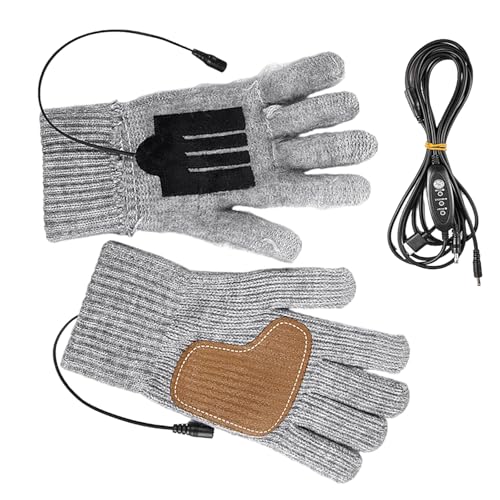Gants de cyclisme d'hiver chauffants USB pour le vélo et le ski