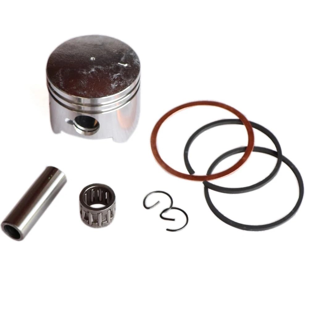 Pistone Motore Adatto per Dirt Bike 49CC (44-6) o 47CC (40-6) Testata motore con spinotto pistone Kit completo Pistone e fasce(40-6)