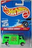 HOT WHEELS GREEN FIRE SQUAD SERIES AMBULANCE 1/4 1:64 SCALE DIE CAST