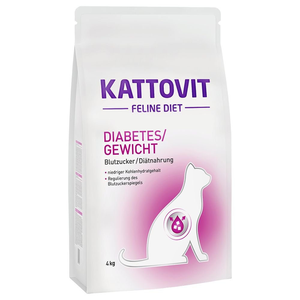 Kattovit Feline Diet Diabetes/Gewicht 4kg