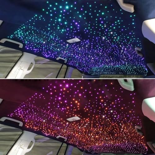 Starlight Headliner Light : Dual Color Effect with 1100pcs 13.1ft for Suvs by XAEIOW - Used condition - Image 7