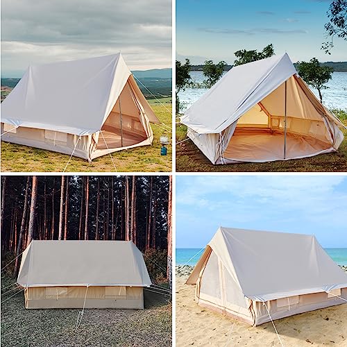 Carpa tipo yurt para 3-4 personas resistente al agua miniatura 3