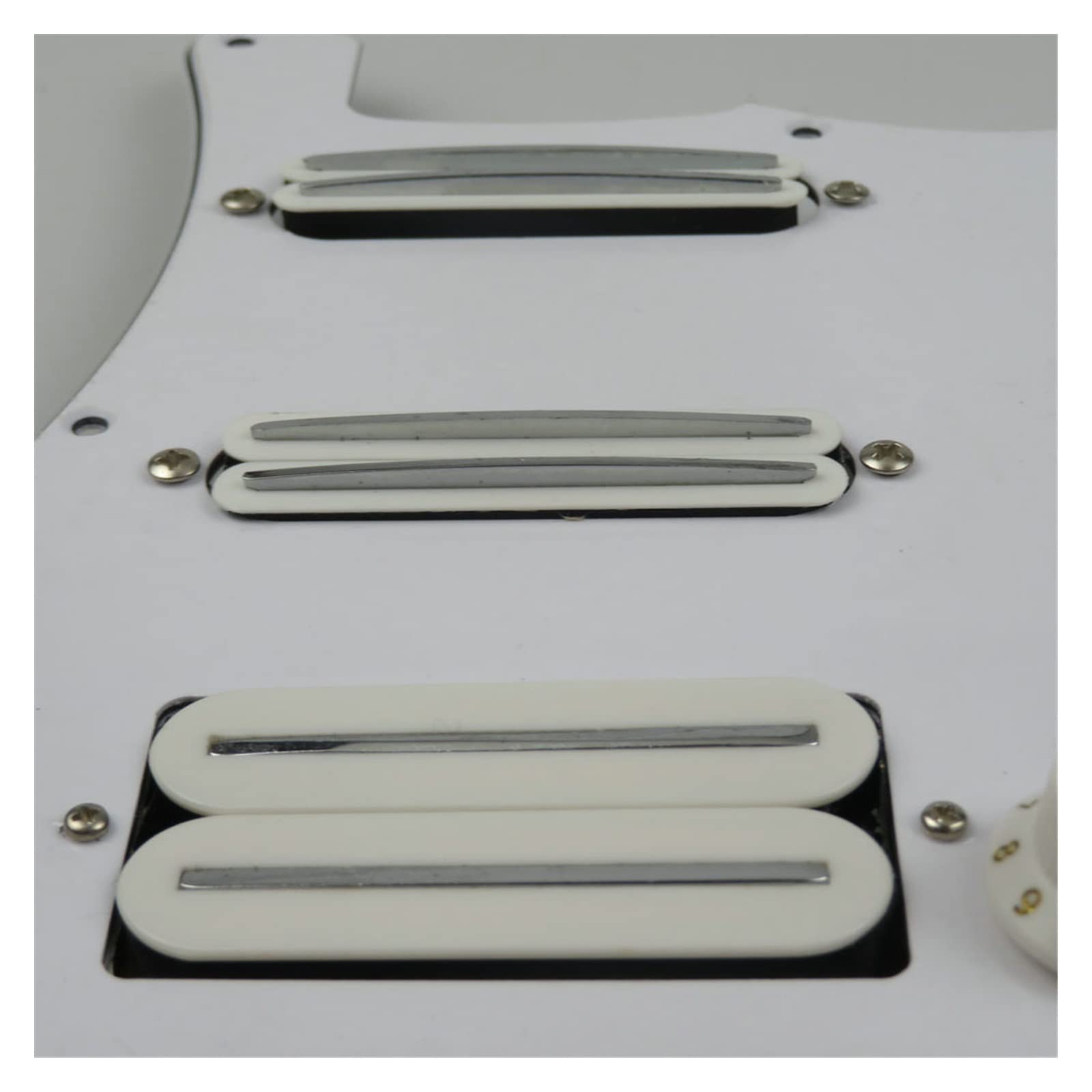 Pastillas De Guitarra Golpeador Precableado Pastillas Humbucker Golpeador Cargado Corte Único Con Juego Completo De Perillas Piezas de Repuesto de Guitarra
