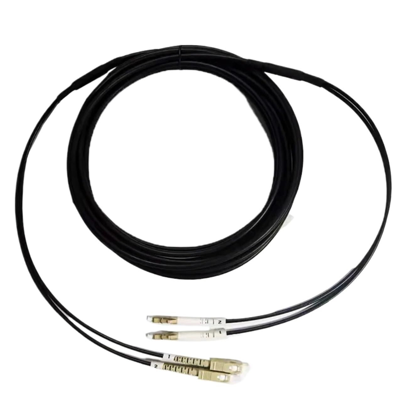 Câble de connexion à fibre optique multimode 2 cœurs 5 mm (15 m 3 pièces LC-LC)