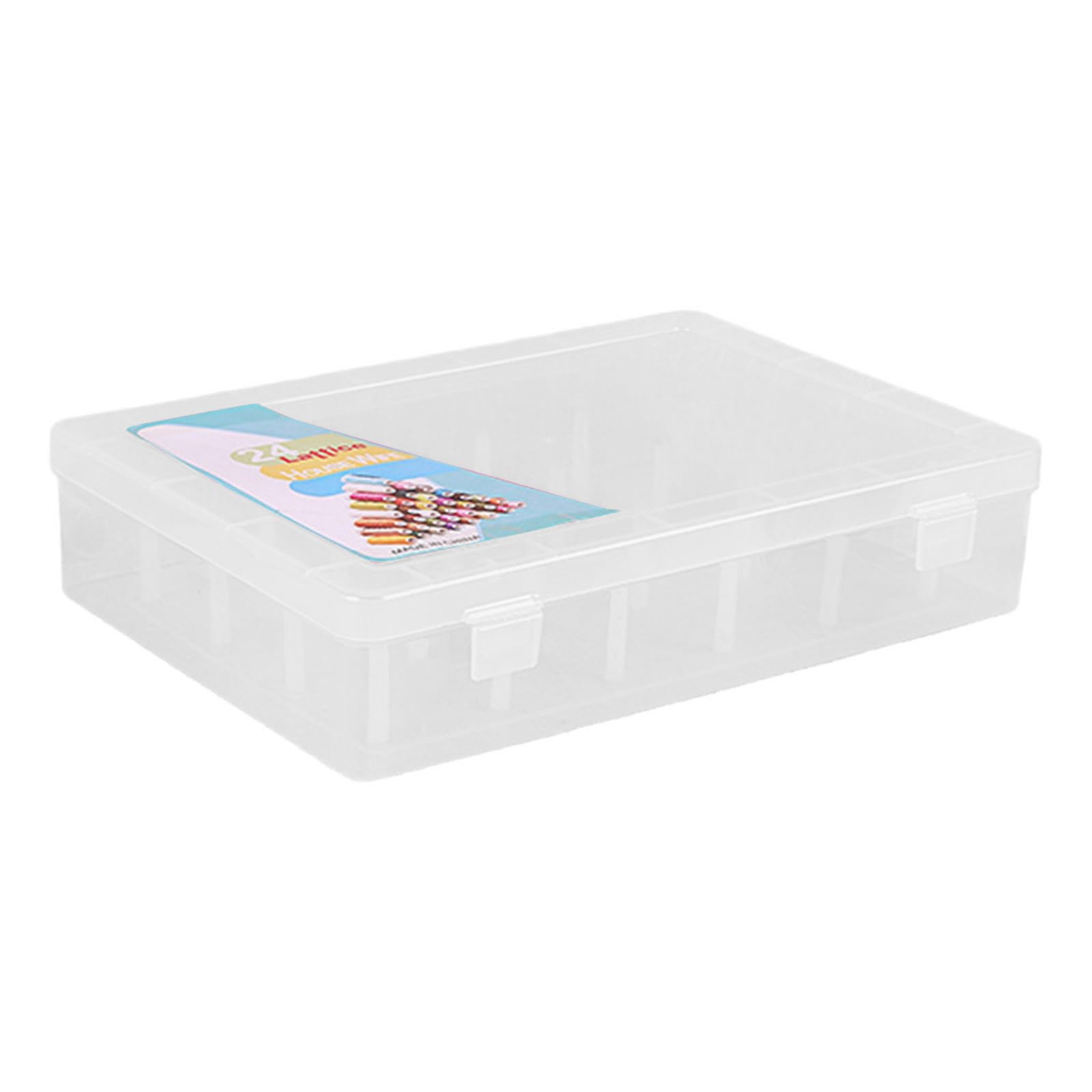 X-Institute 42 Spools Thread Spool Organizers Storage Box Bobbin Case for Small Large Sewing Spool Box