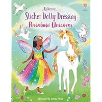 Sticker Dolly Dressing Rainbow Unicorns