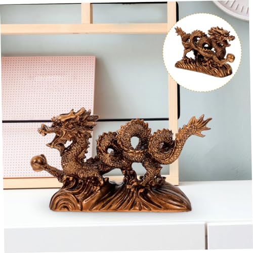 Chinois dragon statue et figurine décorative idéale pour offrir - 5
