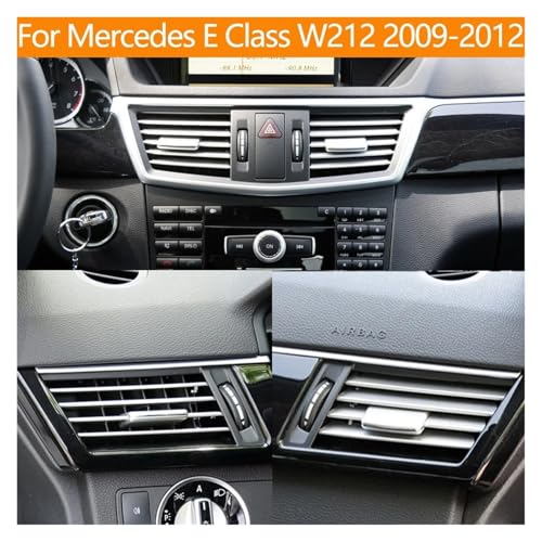 Kit de ventilación de tablero para Benz Clase E W212 2009-2013, salida de aire central derecha 5
