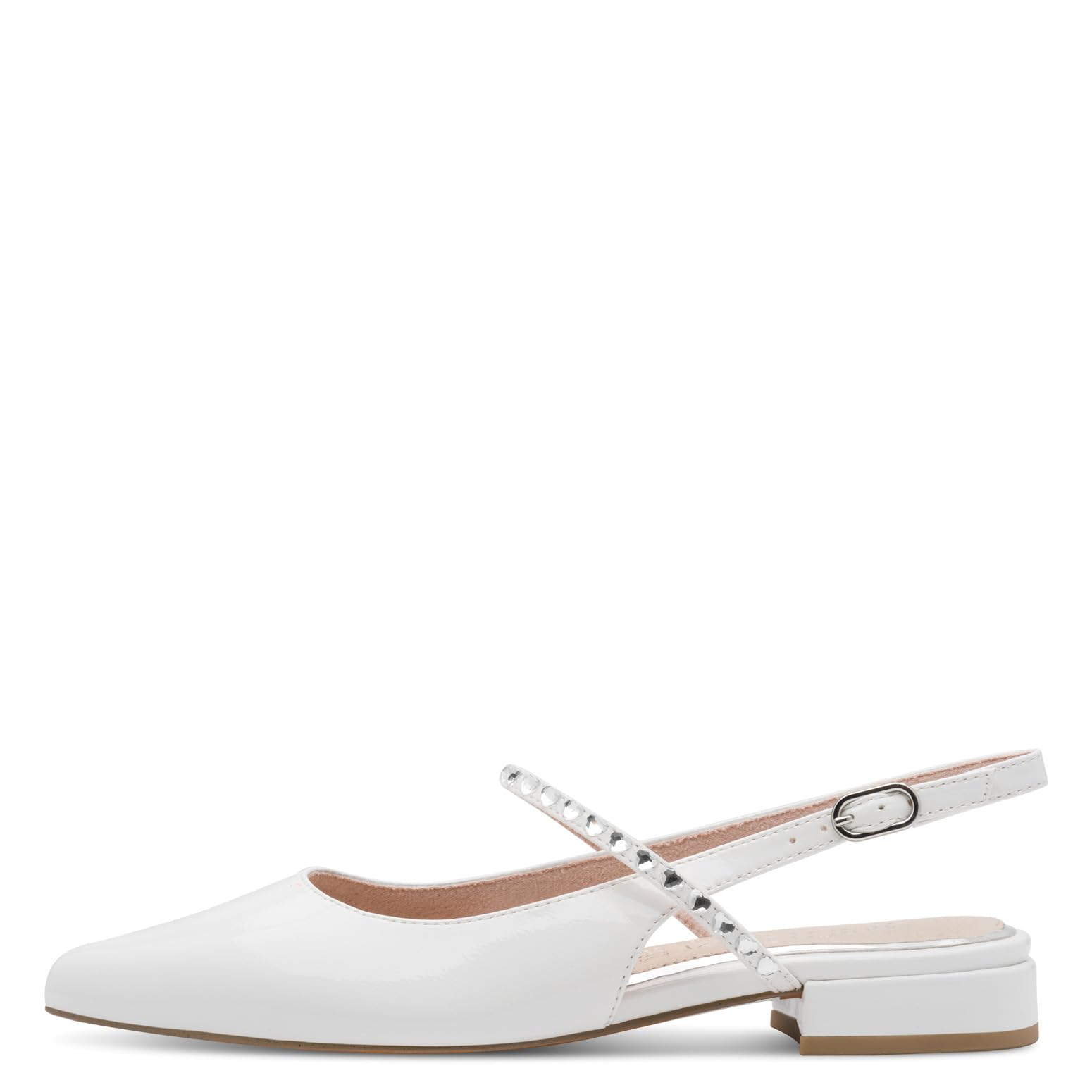 MARCO TOZZI Damen Pumps weiches Feel Me Fußbett Leder Decksohle Hochzeit