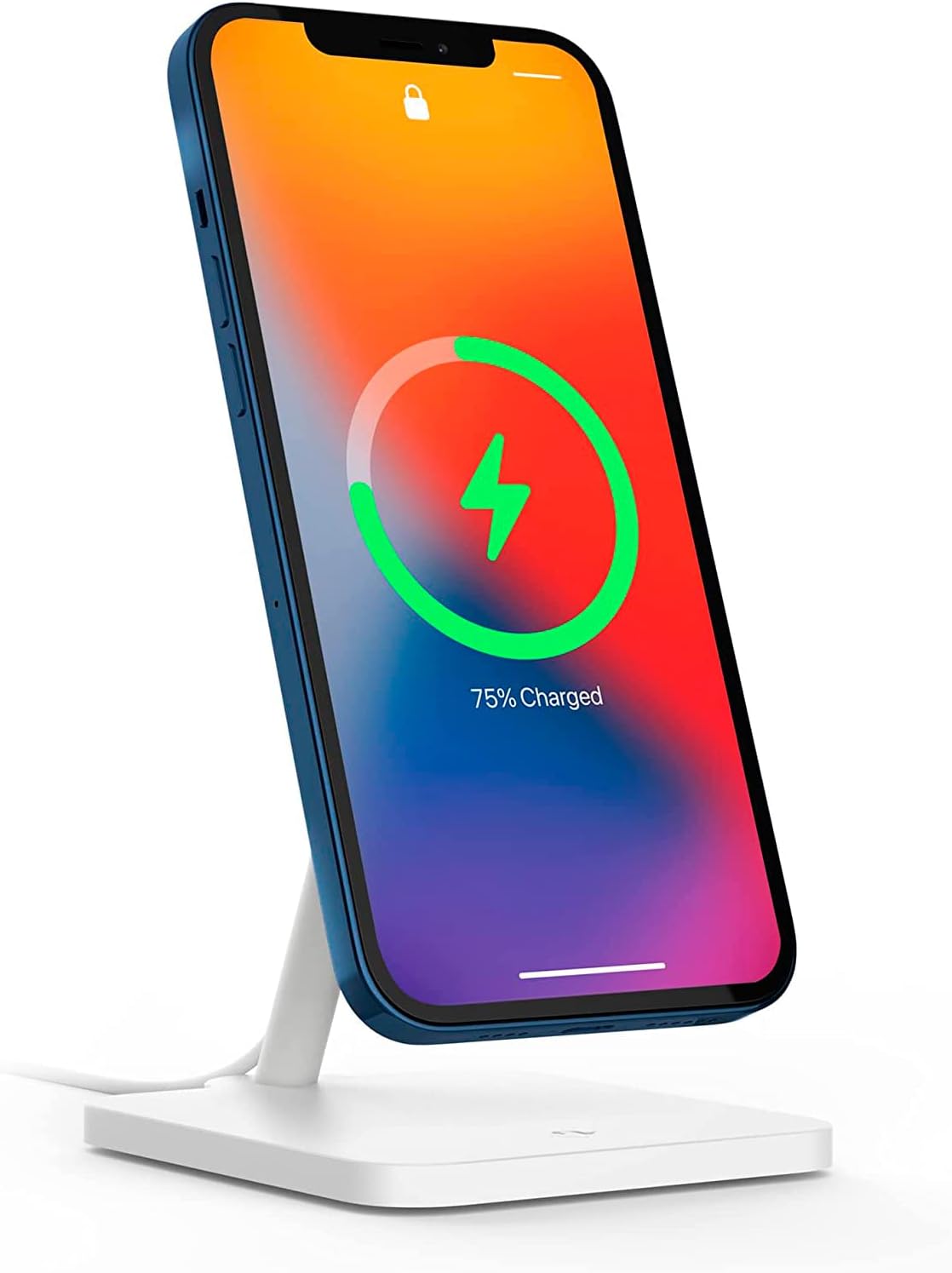 Twelve South Forte for iPhone | Modern Desktop Stand for MagSafe Charger and iPhone