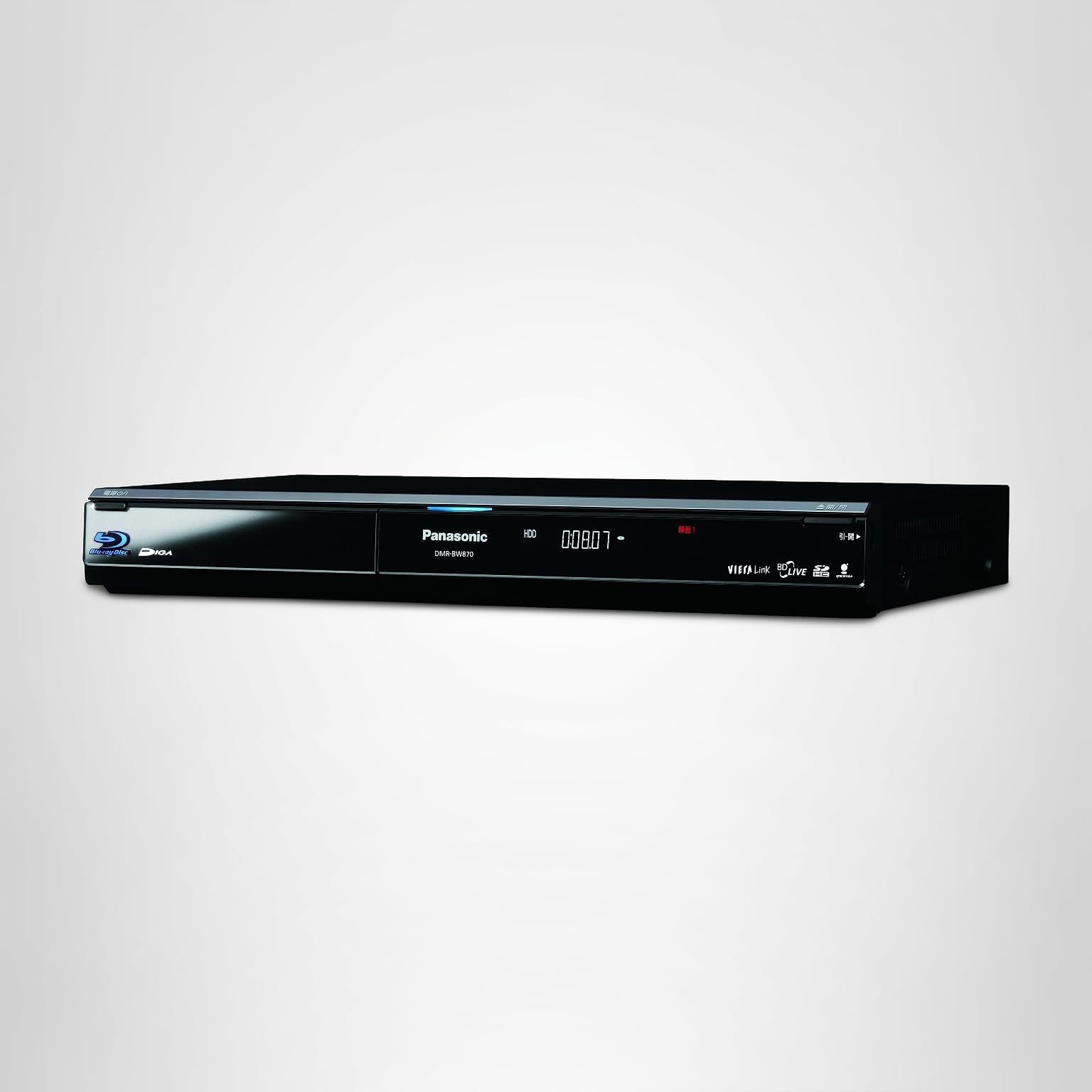 Amazon | Panasonic 1TB 2チューナー ブルーレイレコーダー ブラック