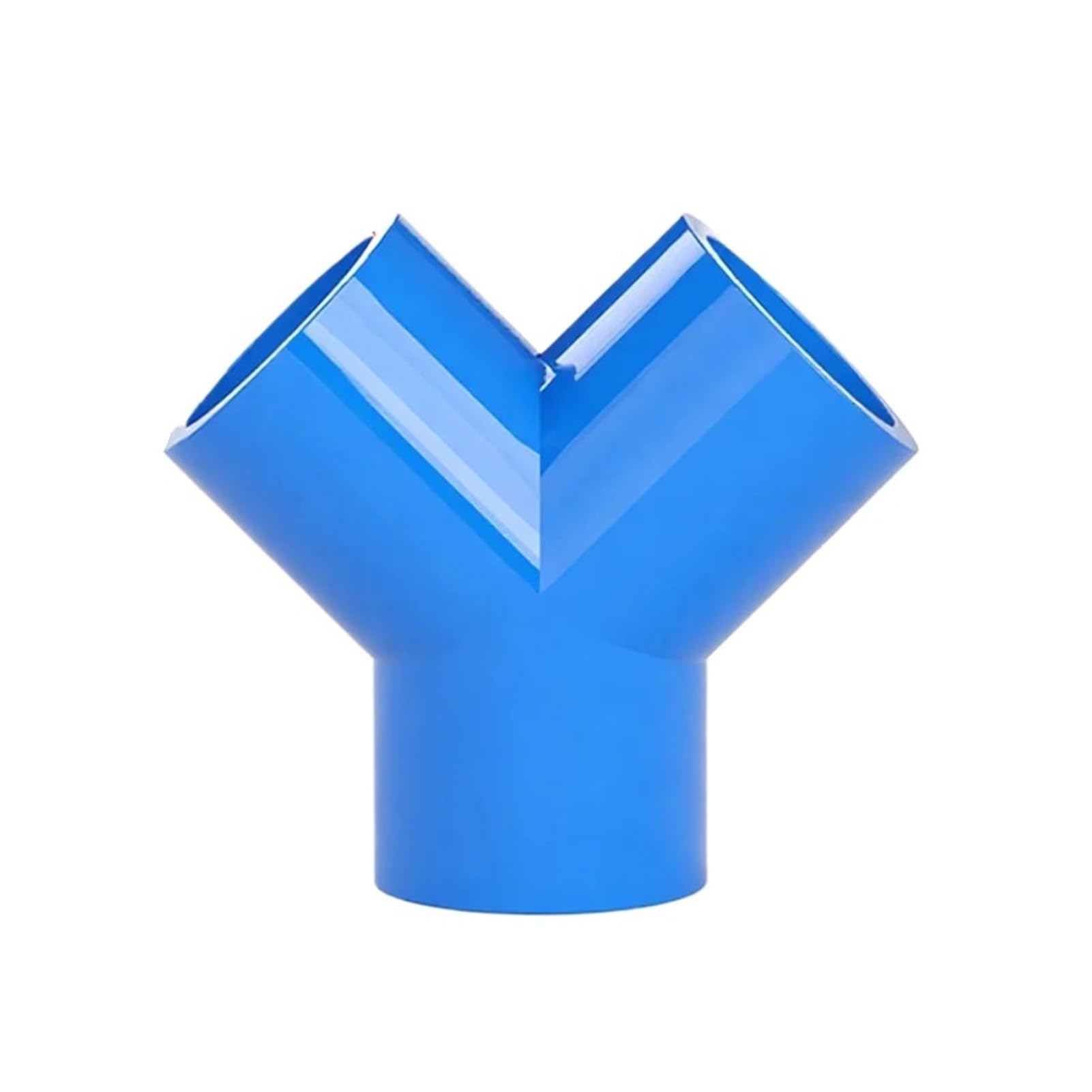 Rohrverbinder Gleich T-Stücke Wasserarmaturen Adapter(32mm,White,5Pcs)