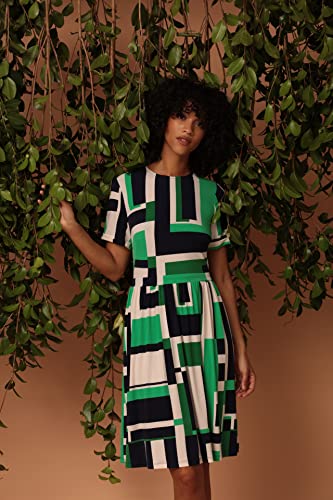 Maggy London Women's Short Sleeve Matte Jersey Dress Career Workwear Office Occasion Event Guest of4