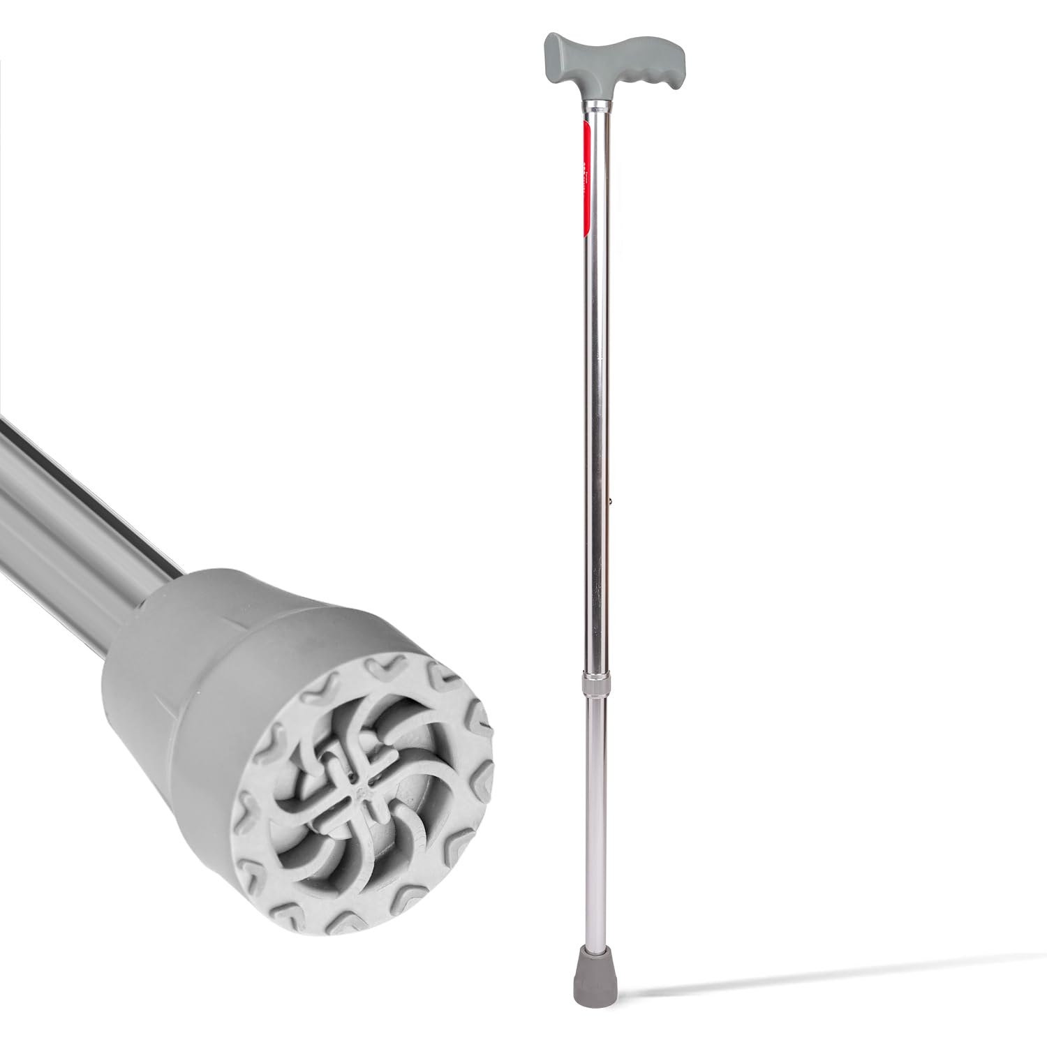 AGEasy (Max Group) Single Leg Walking Stick for Old People | Enhanced Stability & Comfortable Walking Stick for Men | Height Adjustable, Anti-Slip, Ergonomic Walking Stick for Women (B0CW9BHYVY) Amazon Price History, Amazon Price Tracker