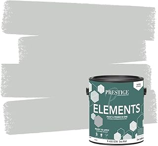 28 Media Wall Ideas To Create A Sleek Modern Focal Point 142 PRESTIGE Paints Elements Interior Paint and Primer in One, Satin, 1 Gall...