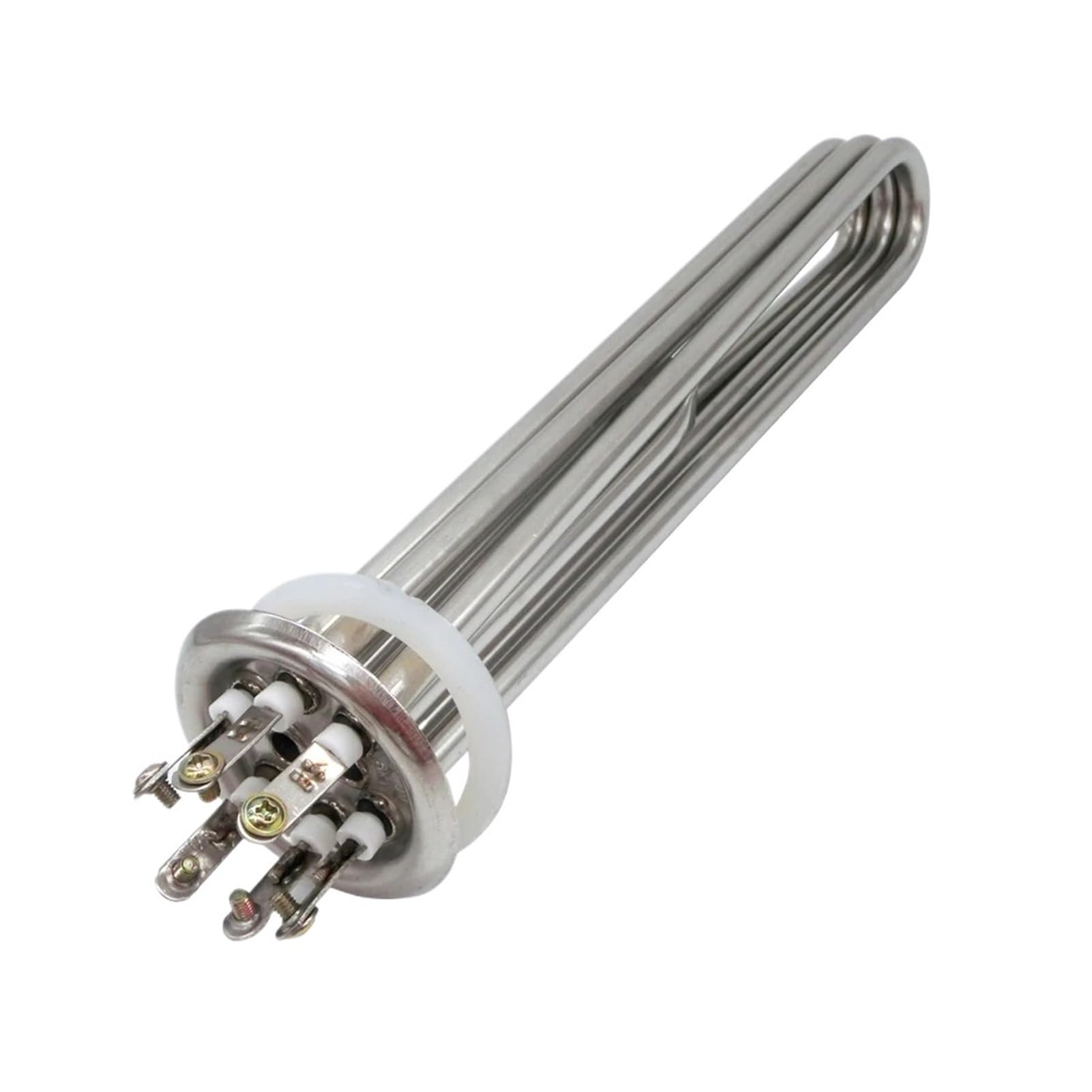 Kołnierzowy element podgrzewacza wody Element podgrzewający wodę Rura grzewcza 220 V/380 V, kocioł i części zamienne, kołnierz/tarcza 63 mm Moc 6 kW/7,5 kW/9 kW/12 kW/15 kW(7.5kw 270l 201ss,380V)
