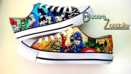 superhero slip on shoes