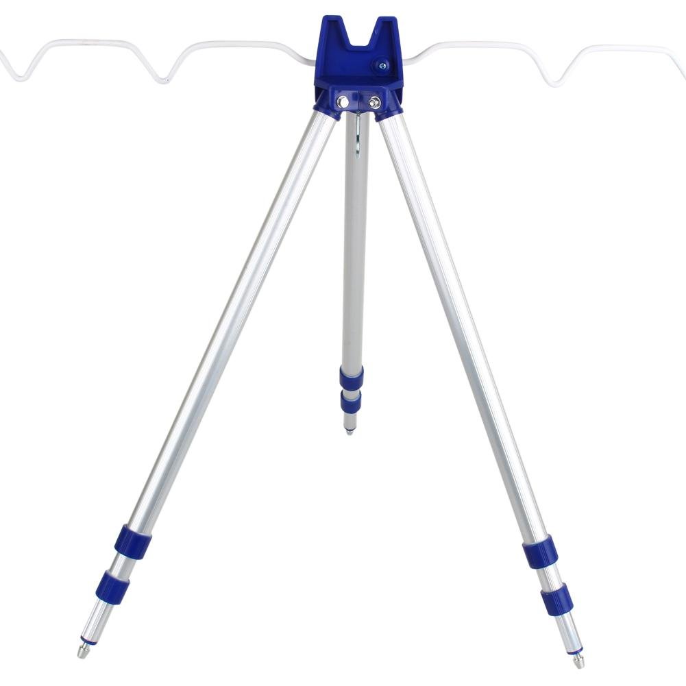 Soporte Trípode Telescópico para Cañas de Pesca, Portátil, Ajustable, Ideal para Playa y Mar, Equipo de Pesca