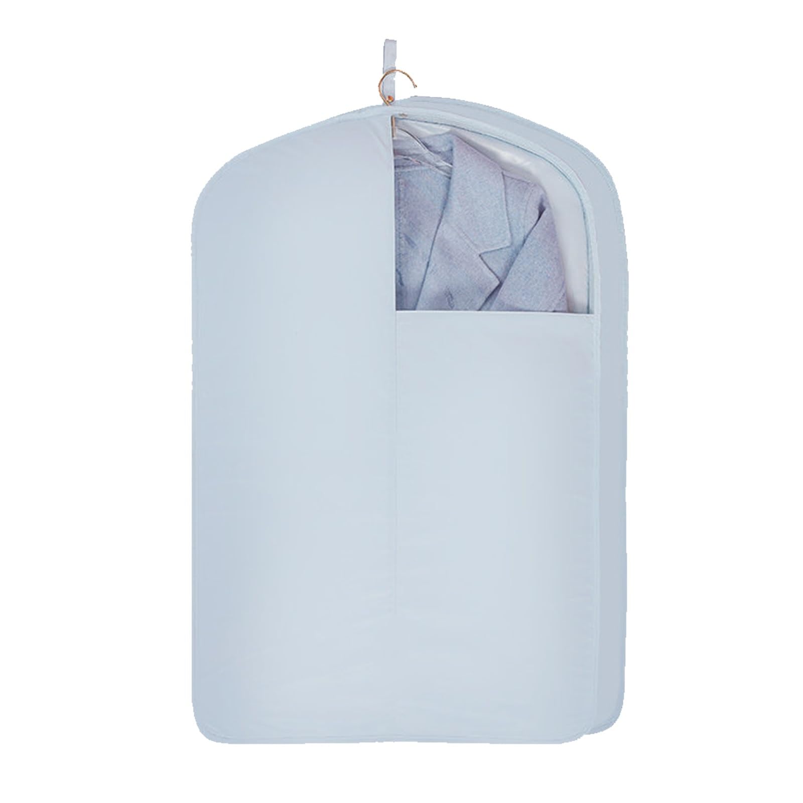 Funda Ropa Armario Nailon, Porta Trajes con Transparente, Colganteslavables Bolsa Ropa para Trajes, Camisas, Chaquetas y Abrigos.
