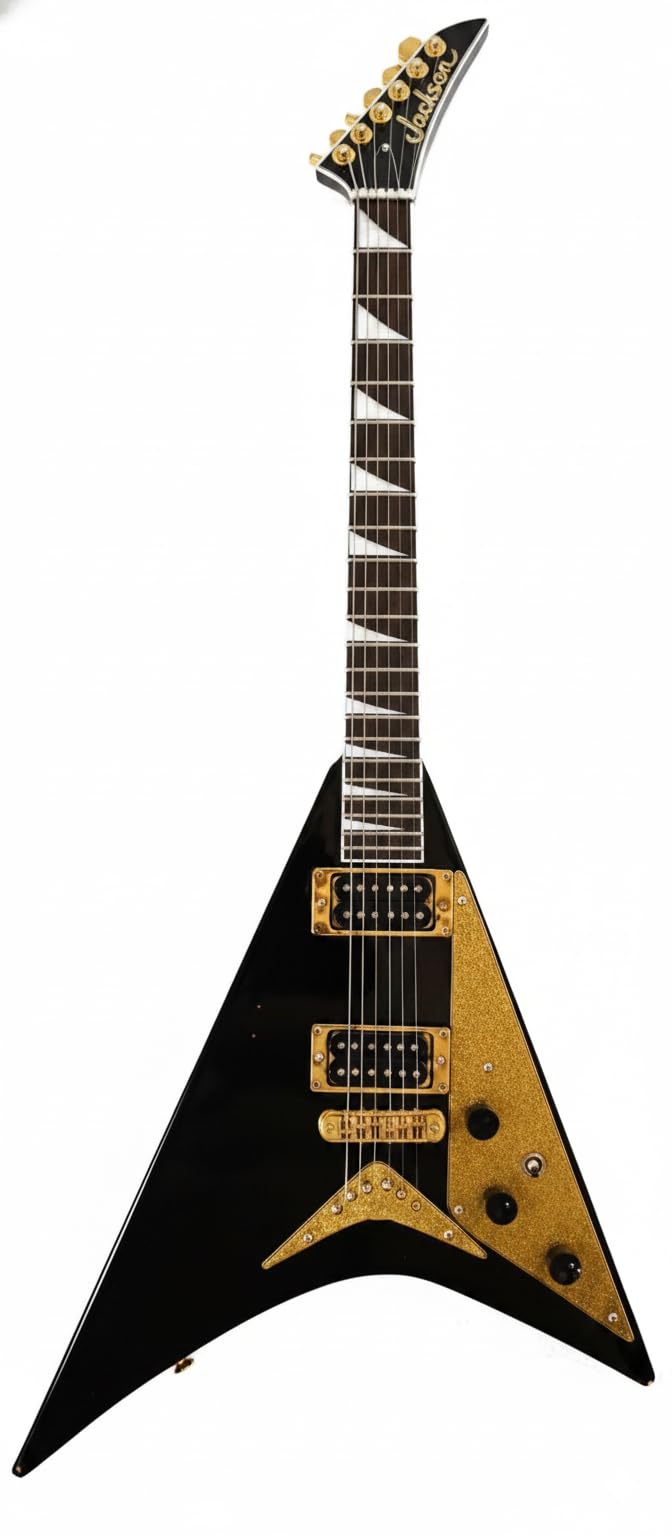 Amazon.com: Axe Heaven RR-085 Randy Rhoads Black and Gold Concorde