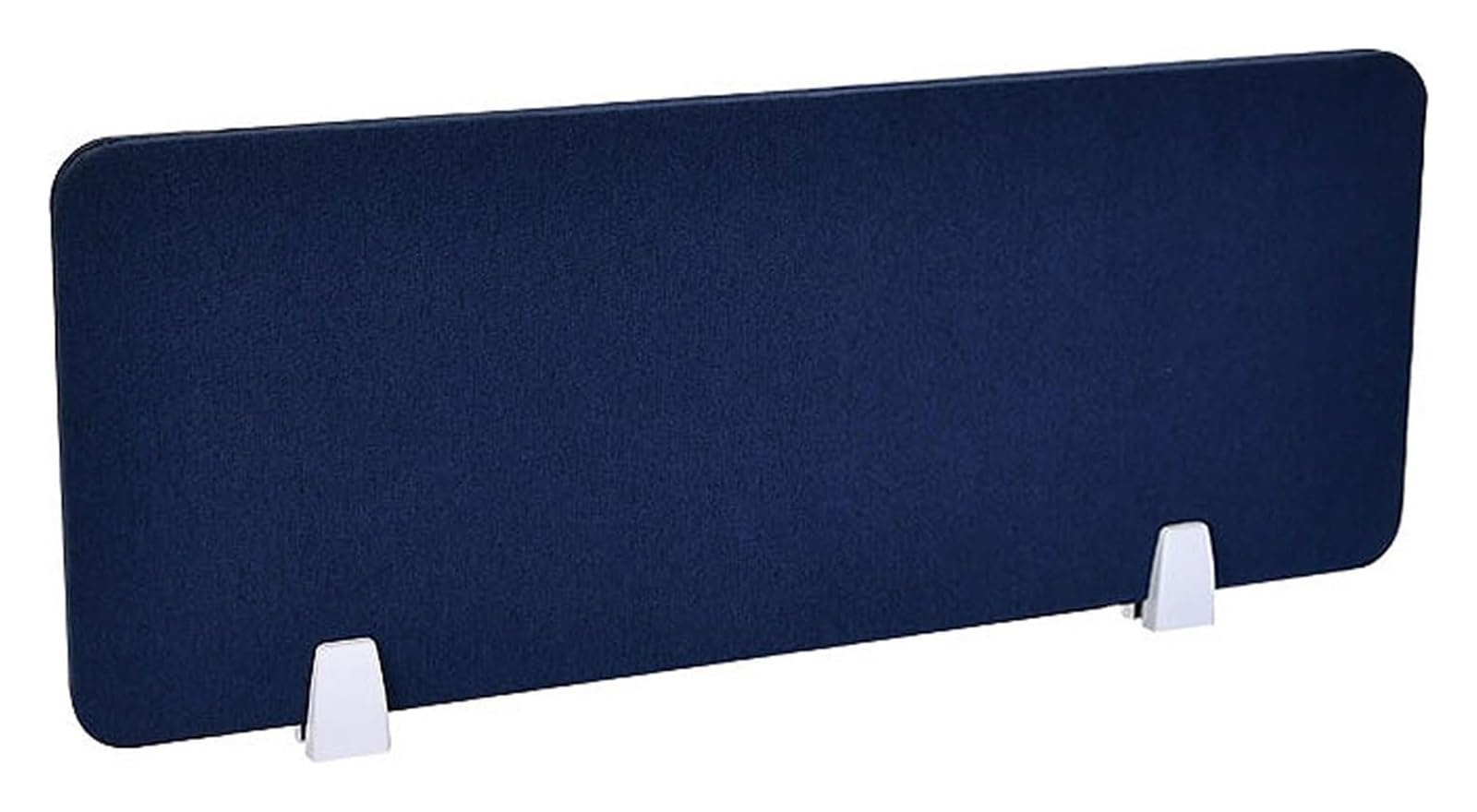 KLGFBDC Acoustic Office Partition Walls Noise Reduction Dividers & Anti-Sneeze Panels for Privacy Ideal for Schools & Workspaces - Dark Blue 80x30cm