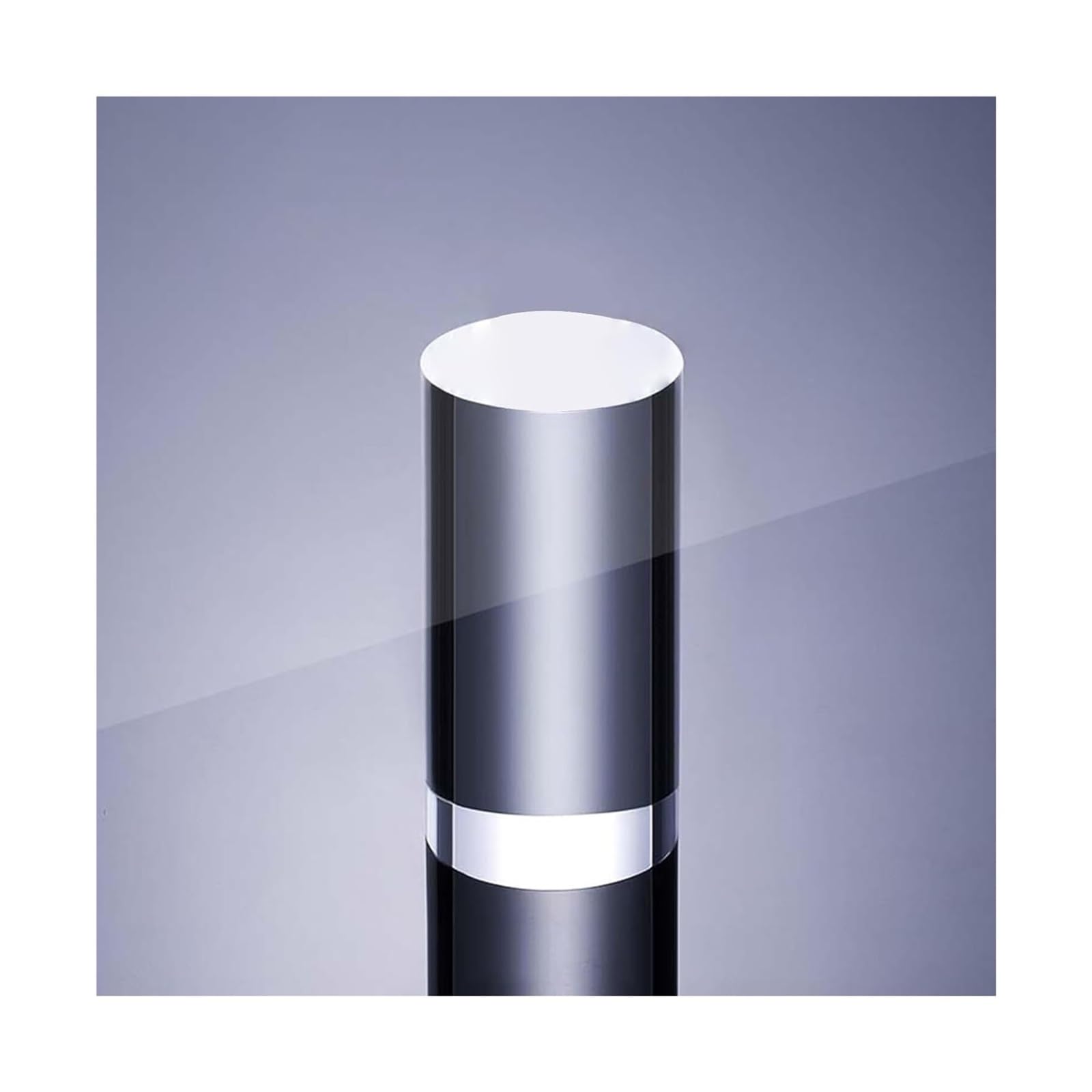 LQZAXSRDR Clear Acrylic Display Block, Acrylic Display Block Solid Cube Cylinder Stand 3-20cm(10cm)