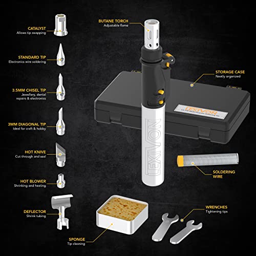 Lexivon LX-770 Butane Soldering Iron Multi-Purpose Kit thumb #2